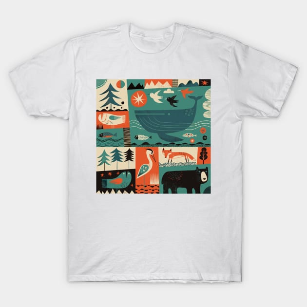 All Creatures great and small T-Shirt by Gareth Lucas